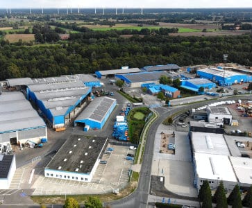 Betriebsstandort der Augustin Entsorgung in Meppen